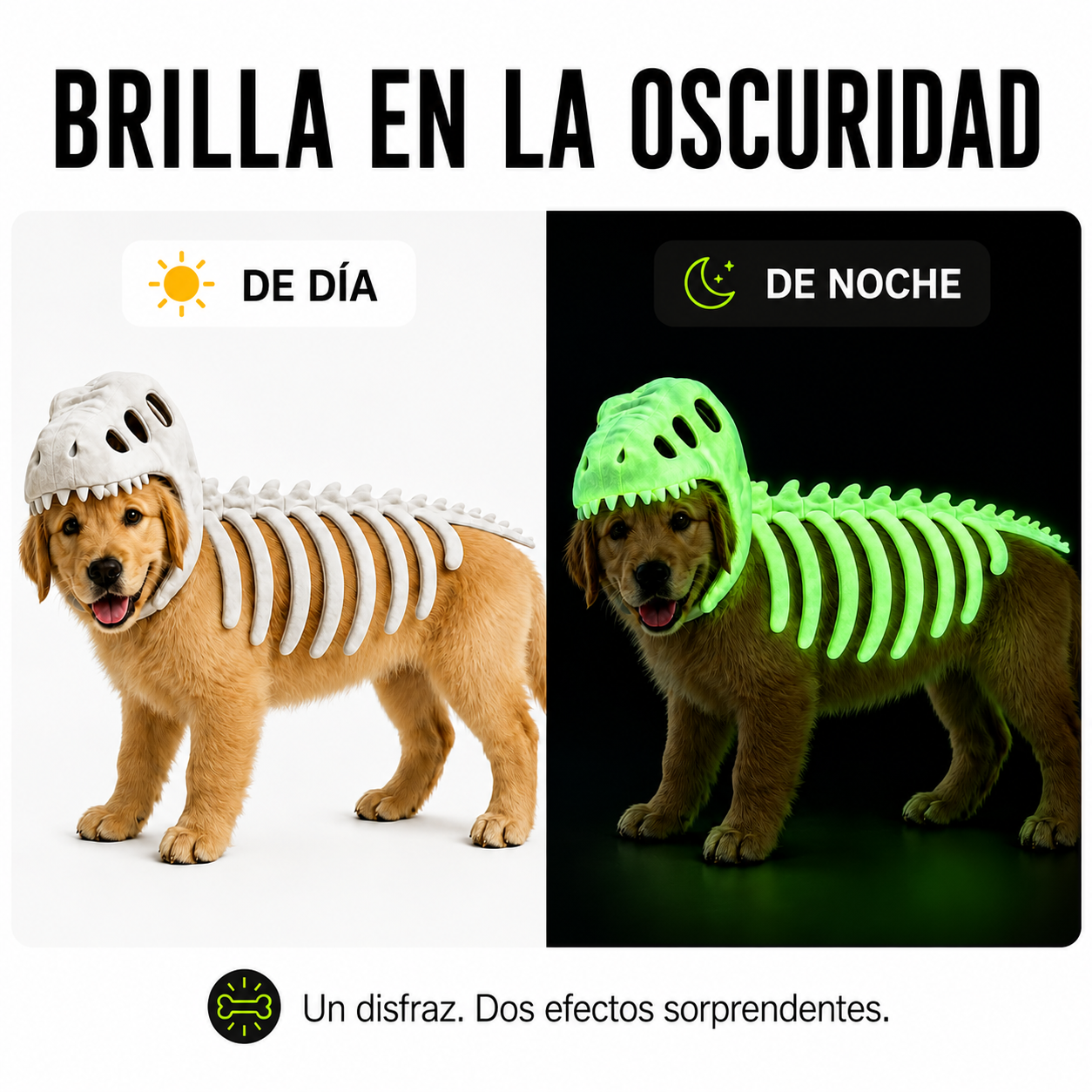 PupRex™ Disfraz de Dinosaurio para Perros