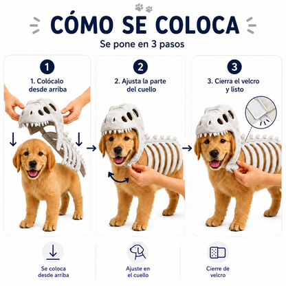 PupRex™ Disfraz de Dinosaurio para Perros
