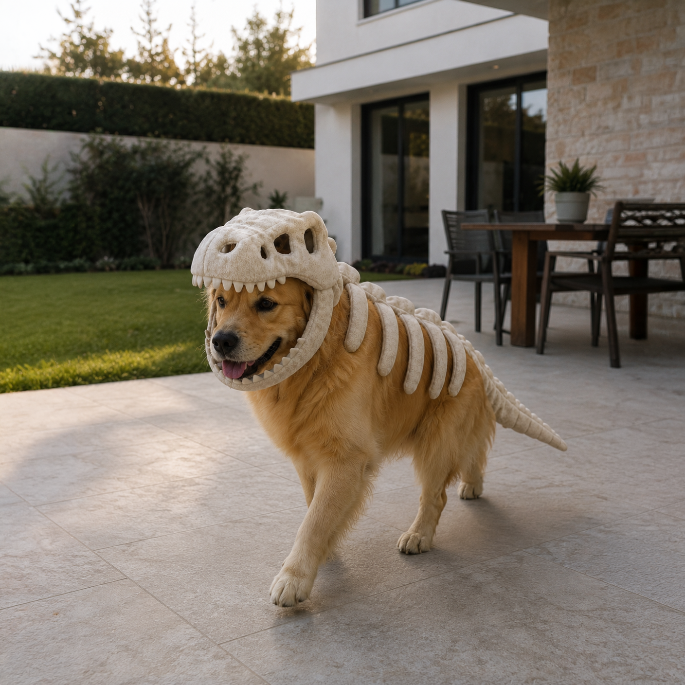 PupRex™ Disfraz de Dinosaurio para Perros